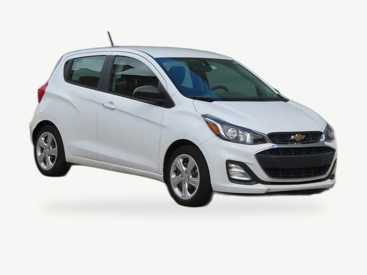 Representative Chevrolet Spark model range vehicle; trim and year may vary