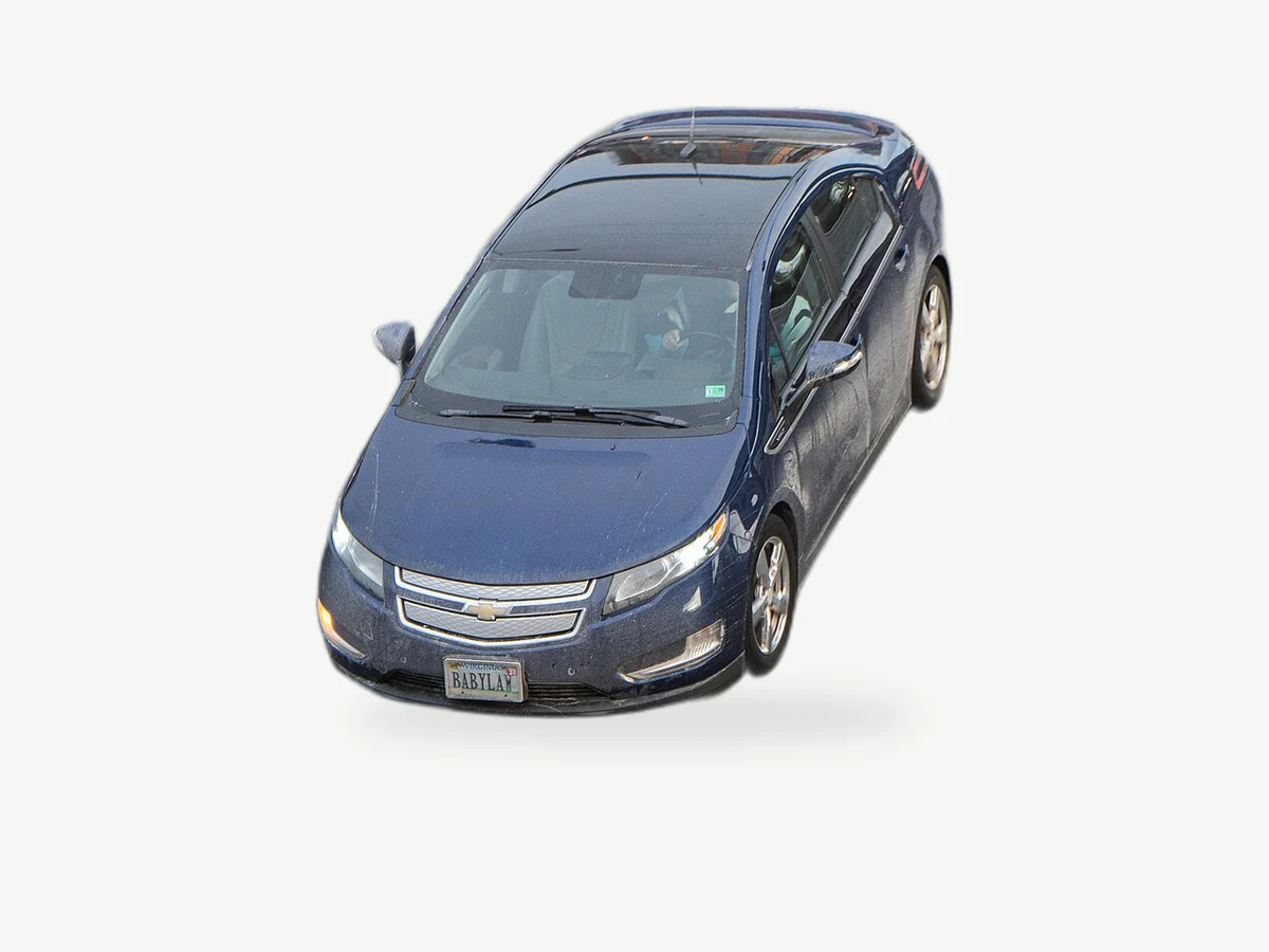Representative Chevrolet Volt model range vehicle; trim and year may vary