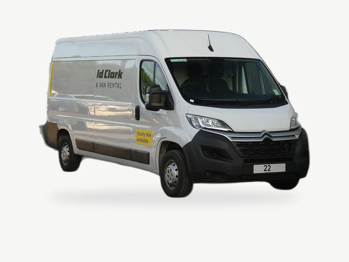 Representative Citroen Relay model range vehicle; trim and year may vary