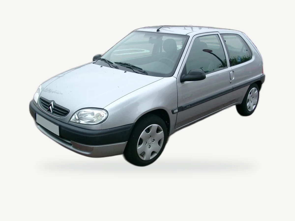 Representative Citroen Saxo model range vehicle; trim and year may vary