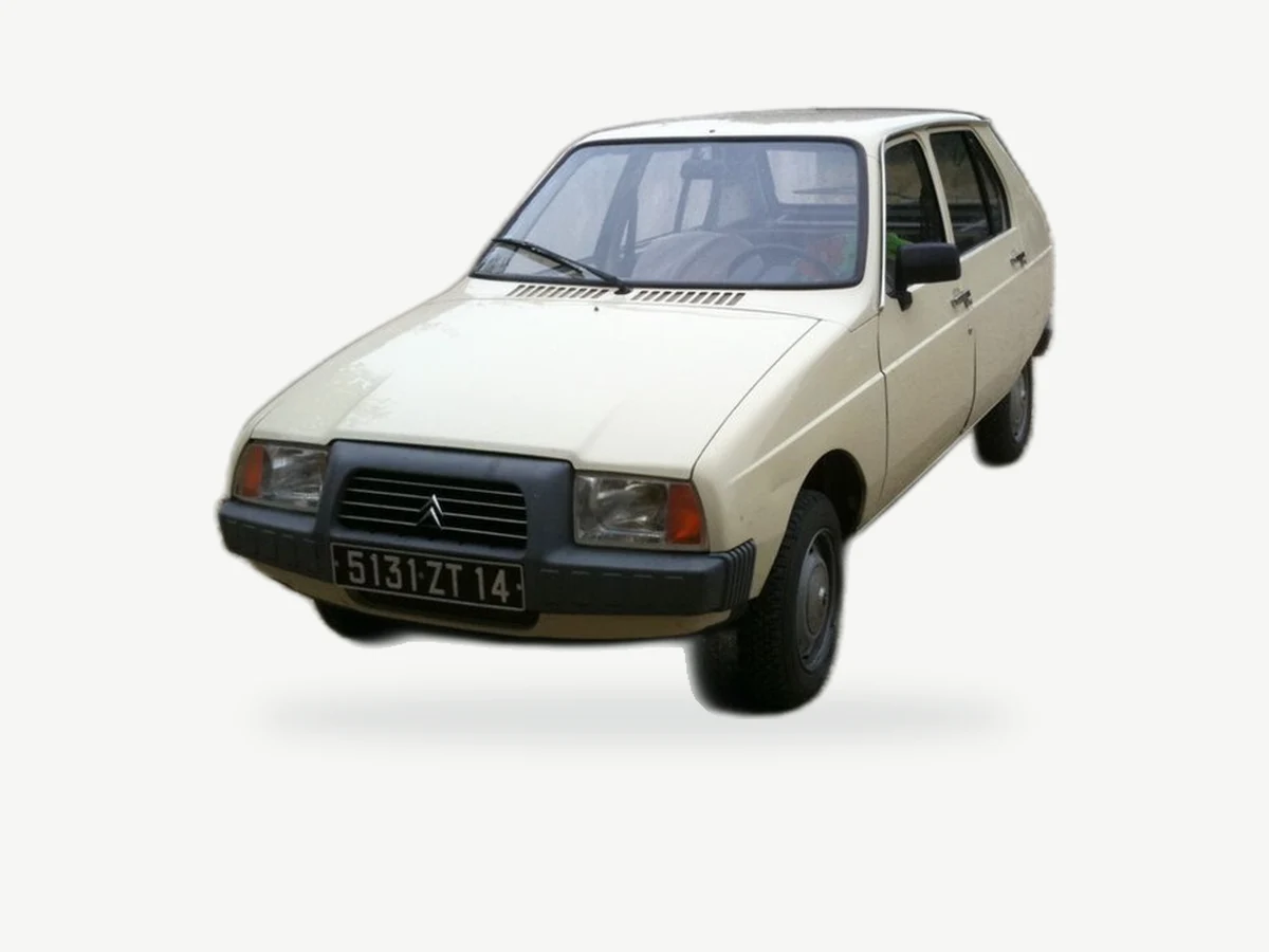 Representative Citroen Visa model range vehicle; trim and year may vary