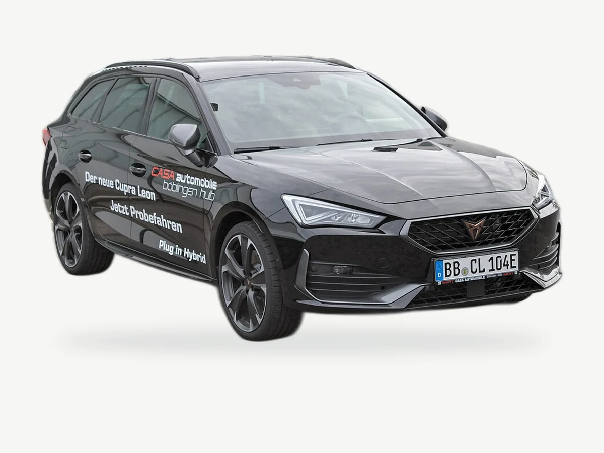Representative Cupra Leon model range vehicle; trim and year may vary