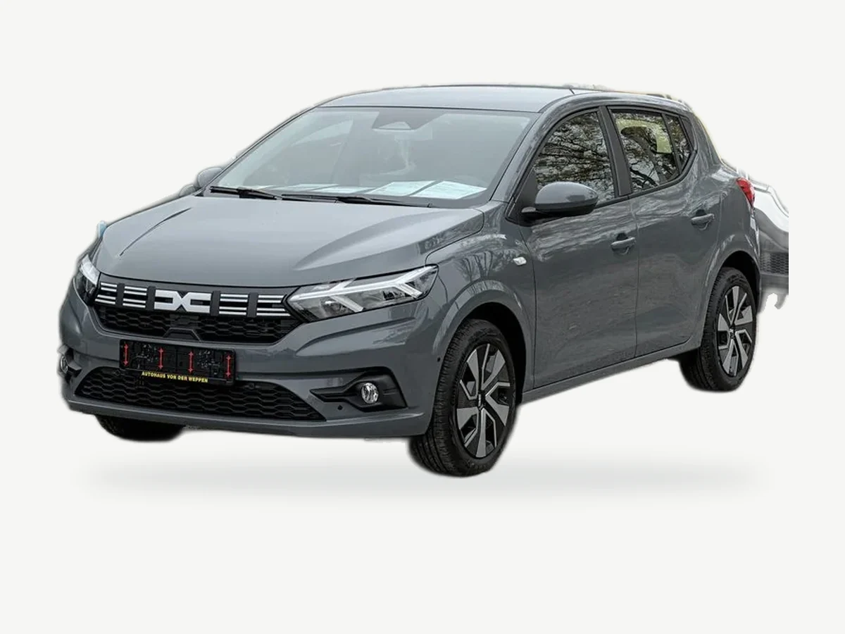 Representative Dacia Sandero model range vehicle; trim and year may vary