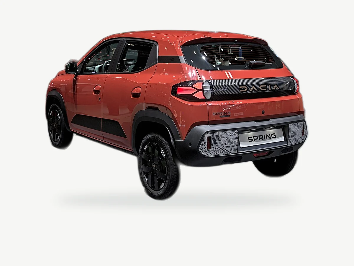 Representative Dacia Spring model range vehicle; trim and year may vary