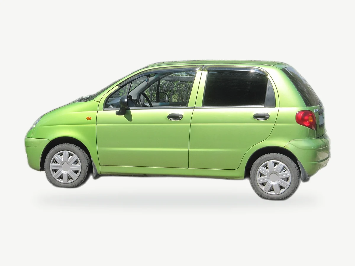 Representative Daewoo Matiz model range vehicle; trim and year may vary