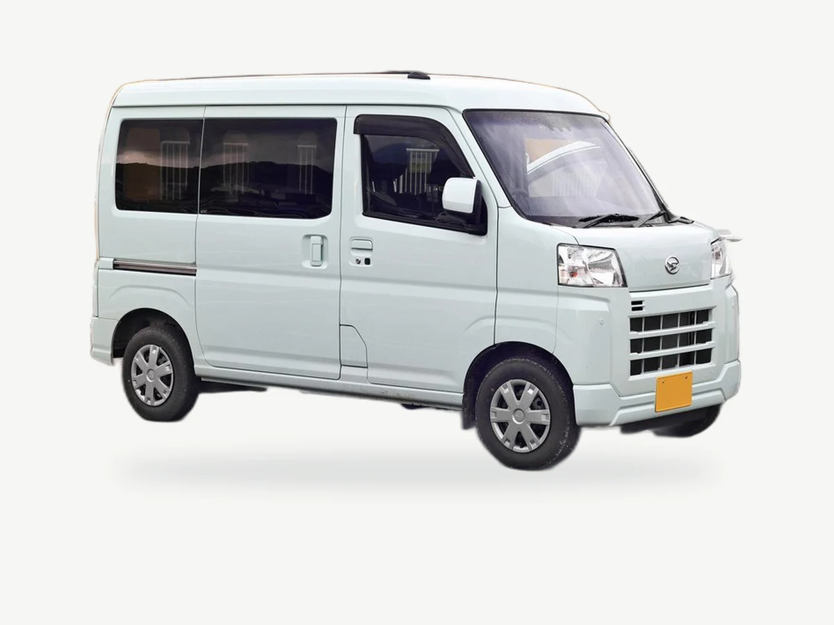 Representative Daihatsu Hijet model range vehicle; trim and year may vary