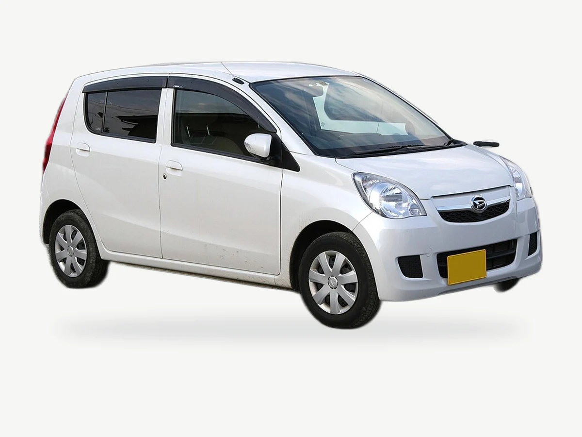 Representative Daihatsu Mira model range vehicle; trim and year may vary