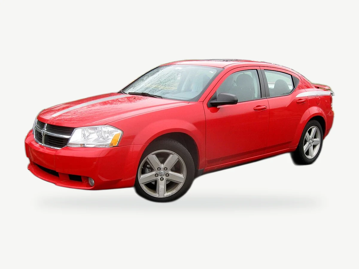 Representative Dodge Avenger model range vehicle; trim and year may vary