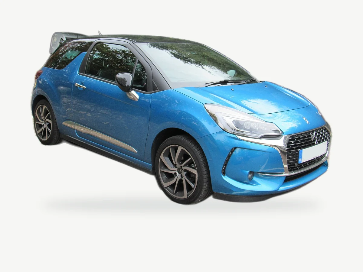 Representative DS DS3 model range vehicle; trim and year may vary
