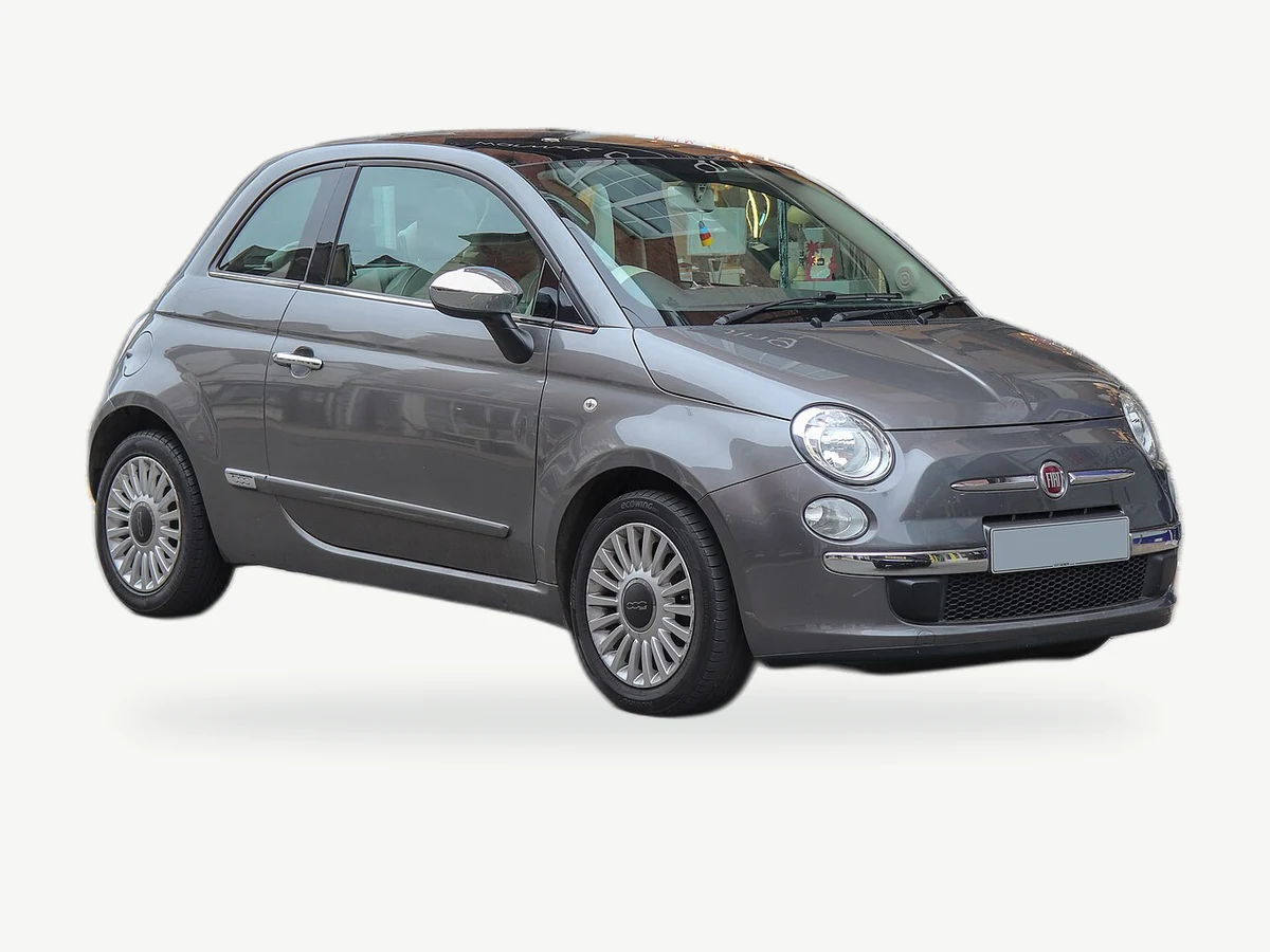 Representative Fiat 500 model range vehicle; trim and year may vary