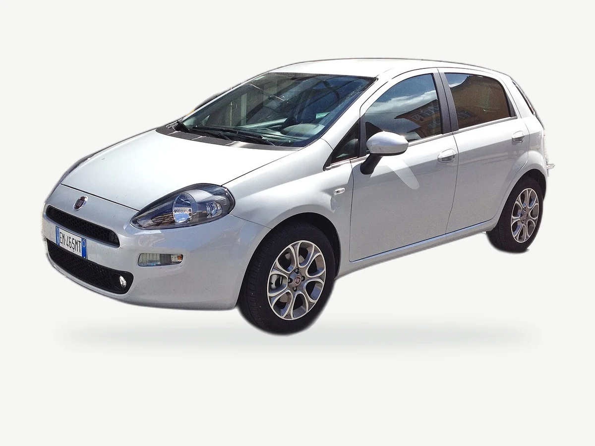 Representative Fiat Punto model range vehicle; trim and year may vary