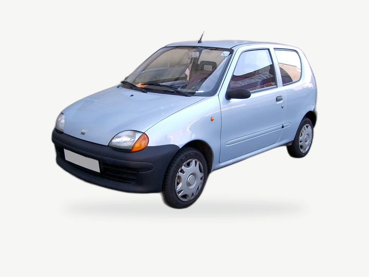 Representative Fiat Seicento model range vehicle; trim and year may vary