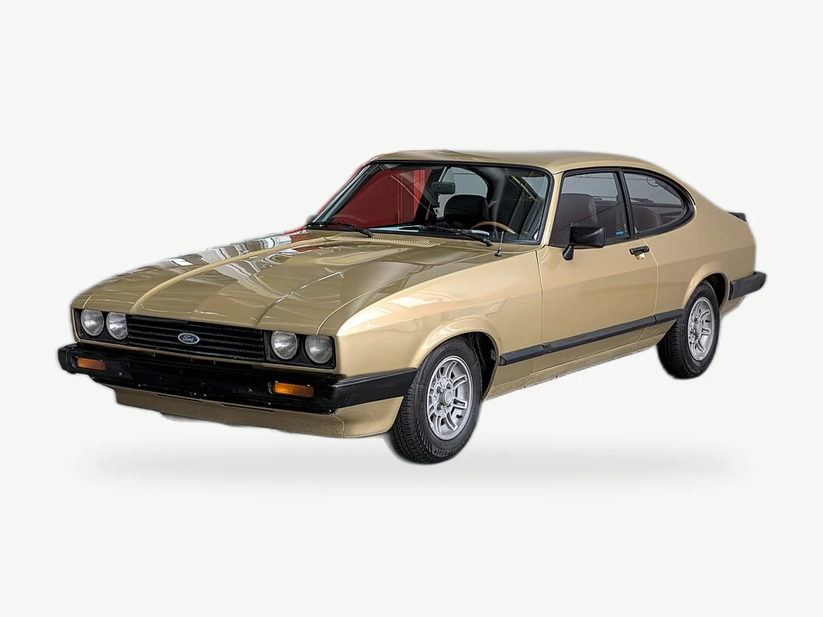 Representative Ford Capri model range vehicle; trim and year may vary