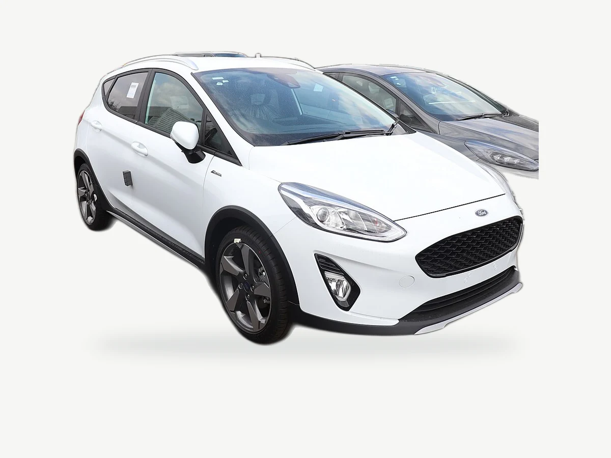 Representative Ford Fiesta Active model range vehicle; trim and year may vary