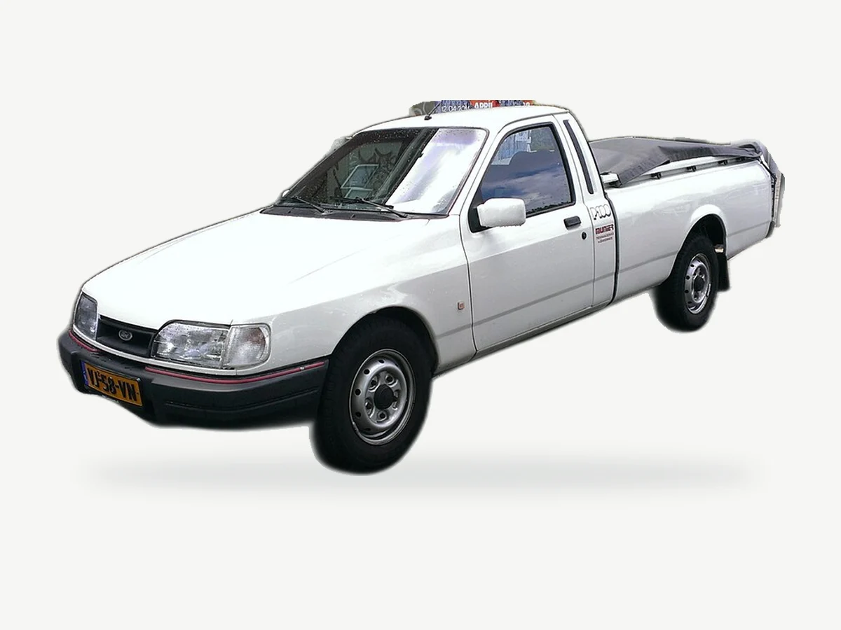 Representative Ford P100 model range vehicle; trim and year may vary