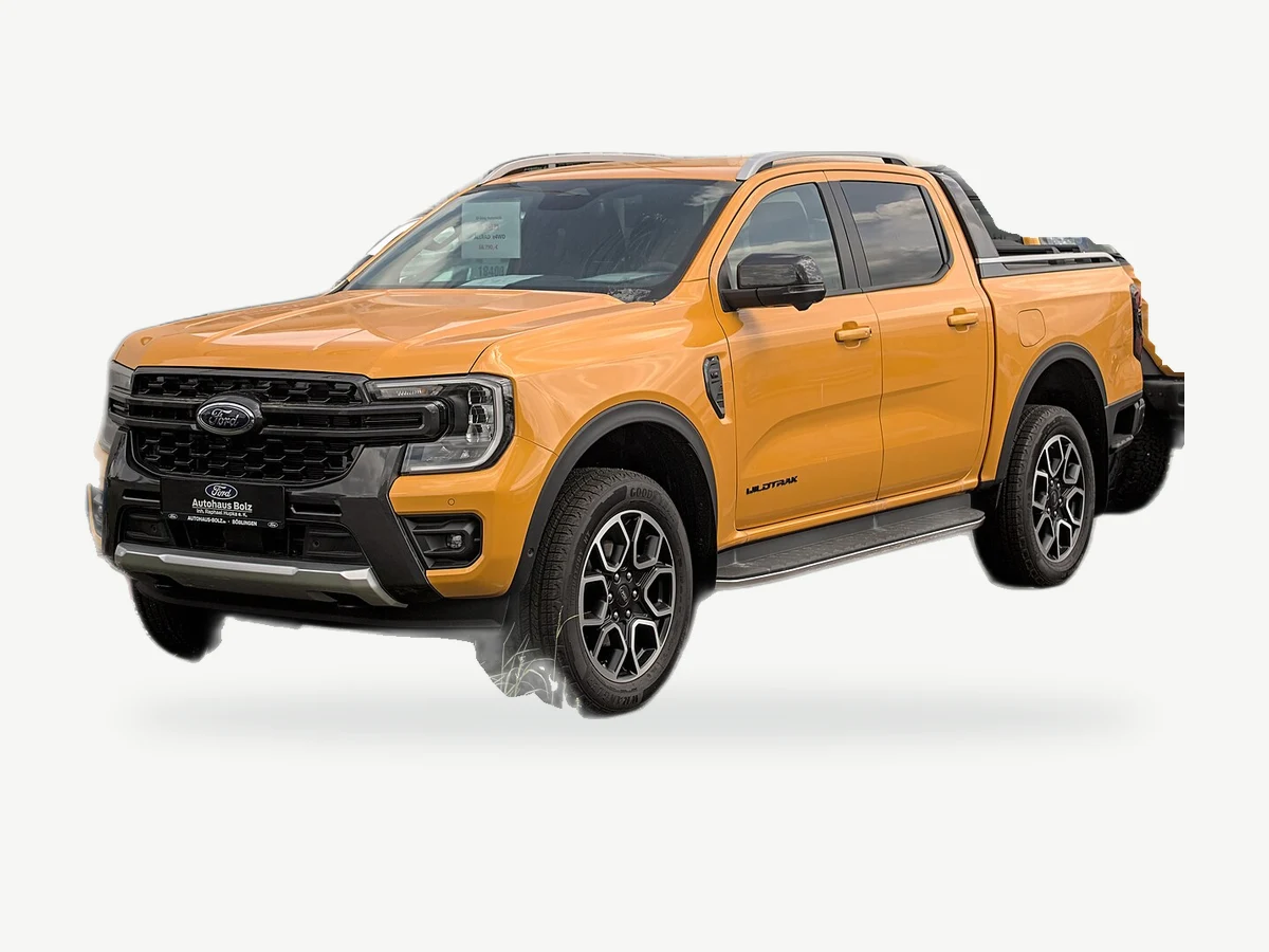 Representative Ford Ranger model range vehicle; trim and year may vary