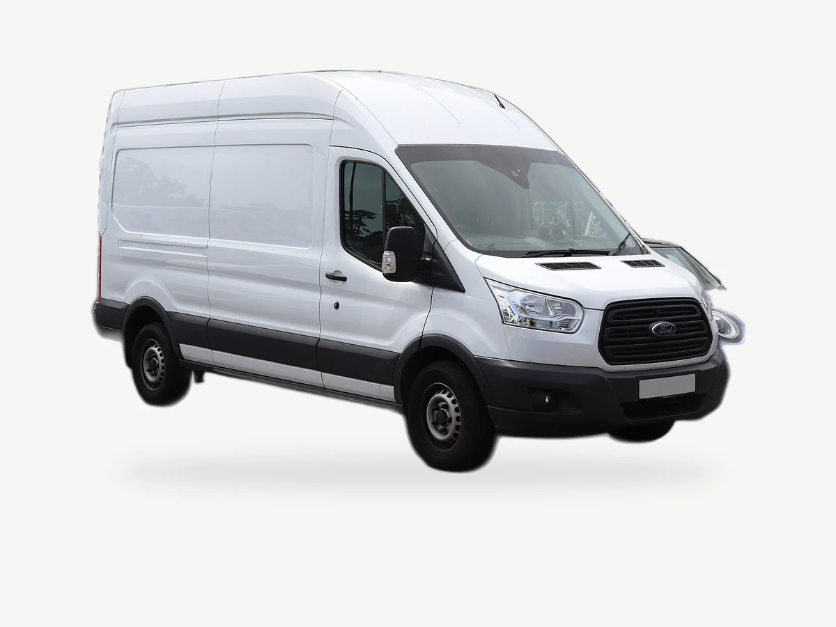 Representative Ford Transit model range vehicle; trim and year may vary