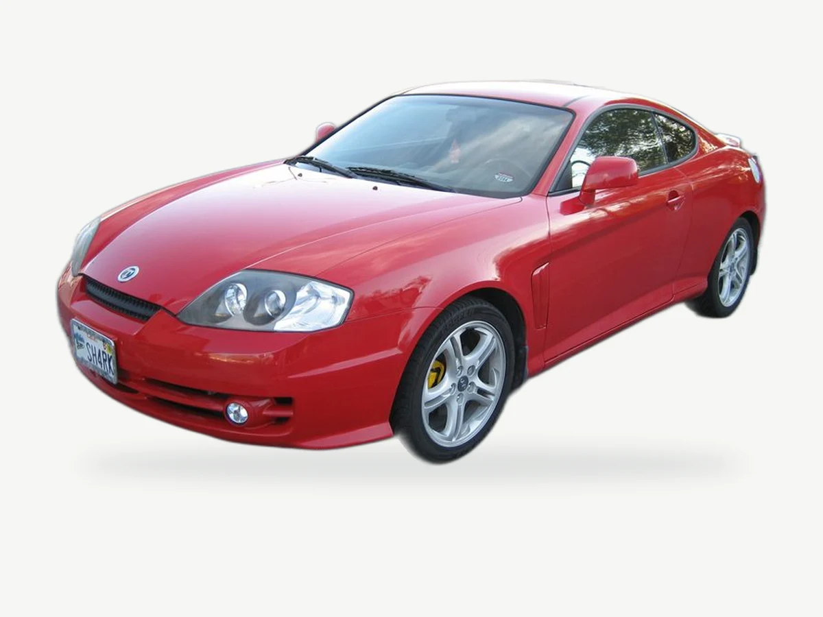 Representative Hyundai Coupe model range vehicle; trim and year may vary