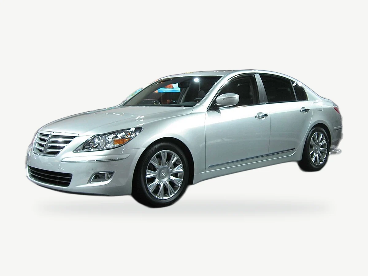 Representative Hyundai Genesis model range vehicle; trim and year may vary