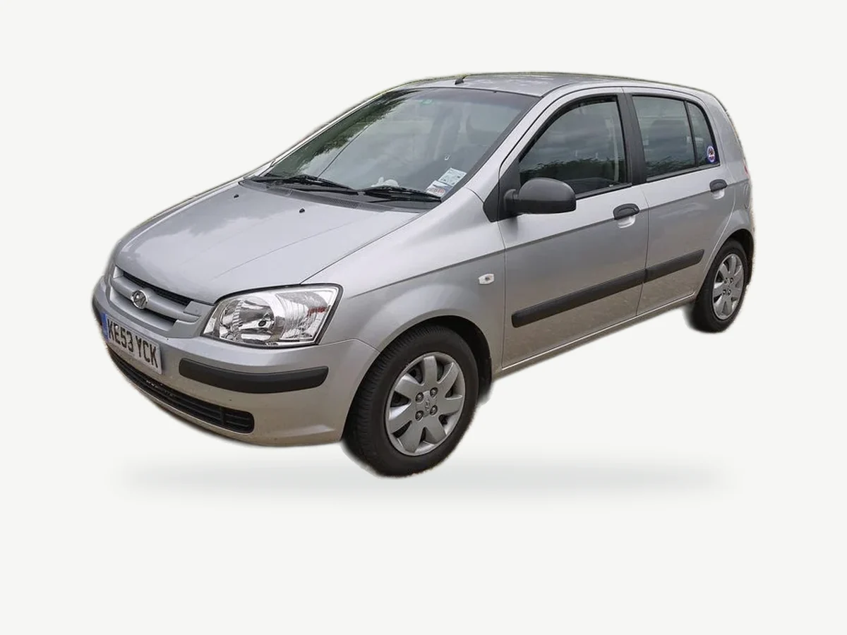 Representative Hyundai Getz model range vehicle; trim and year may vary
