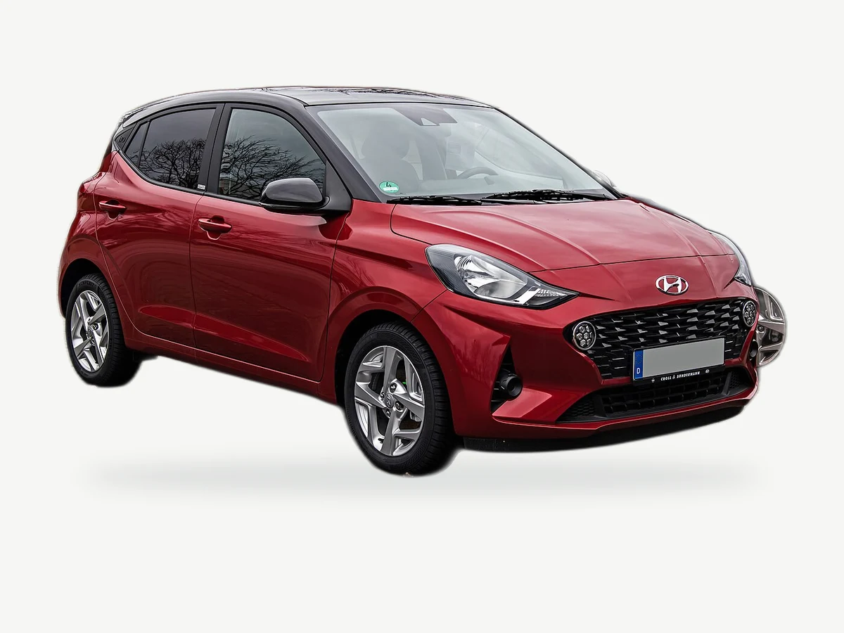 Representative Hyundai i10 model range vehicle; trim and year may vary