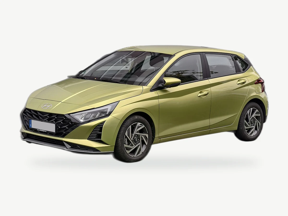 Representative Hyundai i20 model range vehicle; trim and year may vary