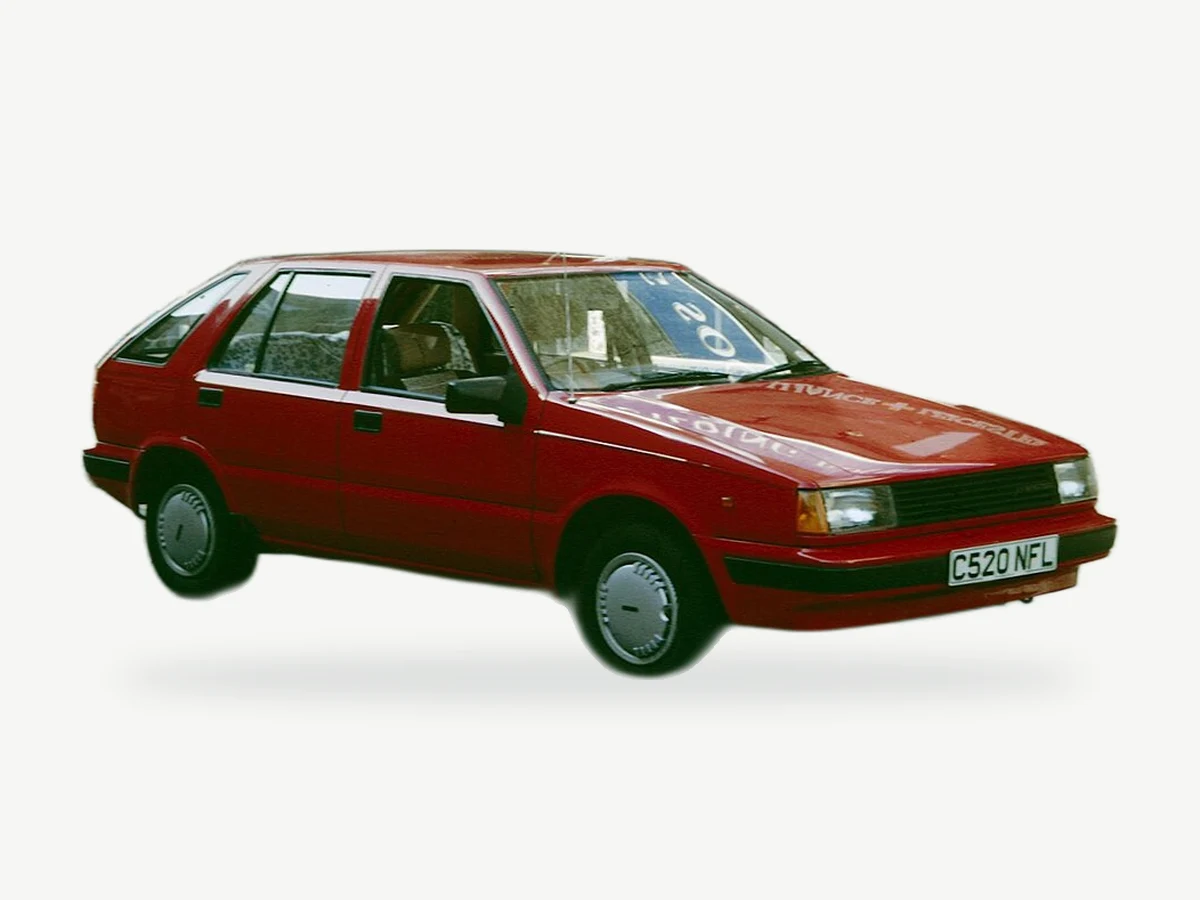 Representative Hyundai Pony model range vehicle; trim and year may vary