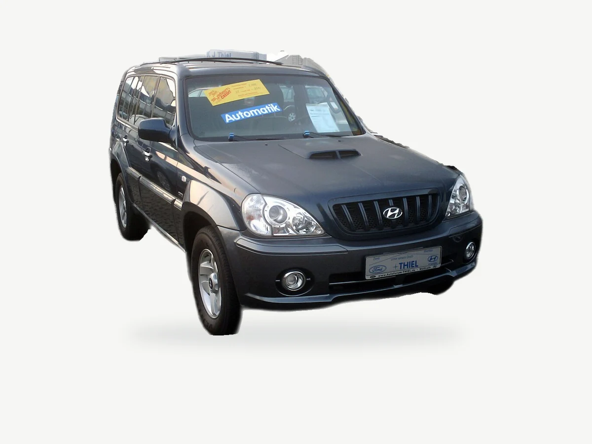 Representative Hyundai Terracan model range vehicle; trim and year may vary