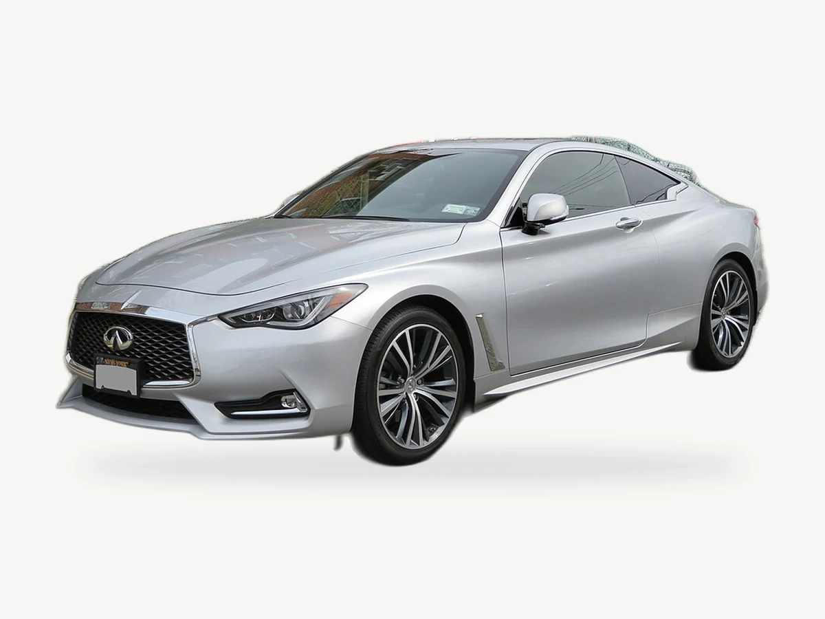 Representative Infiniti Q60 model range vehicle; trim and year may vary