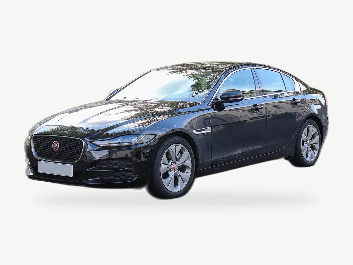 Representative Jaguar/Daimler XE model range vehicle; trim and year may vary