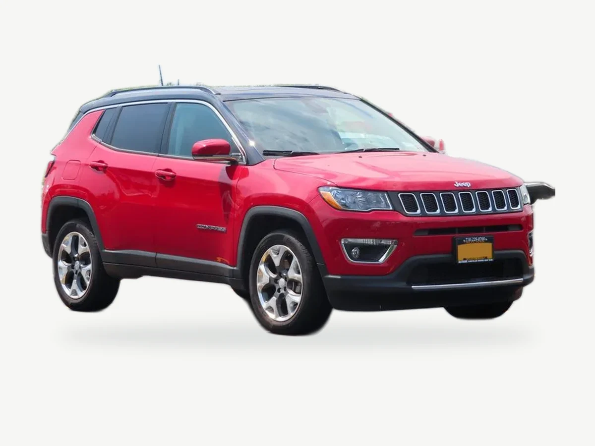 Representative Jeep Compass model range vehicle; trim and year may vary