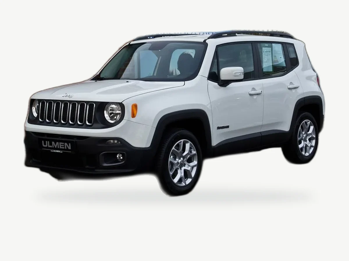 Representative Jeep Renegade model range vehicle; trim and year may vary
