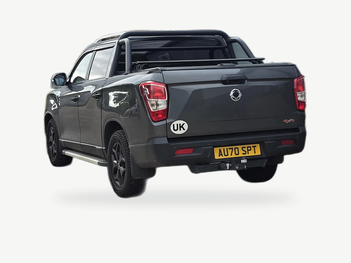 Representative KGM Musso model range vehicle; trim and year may vary