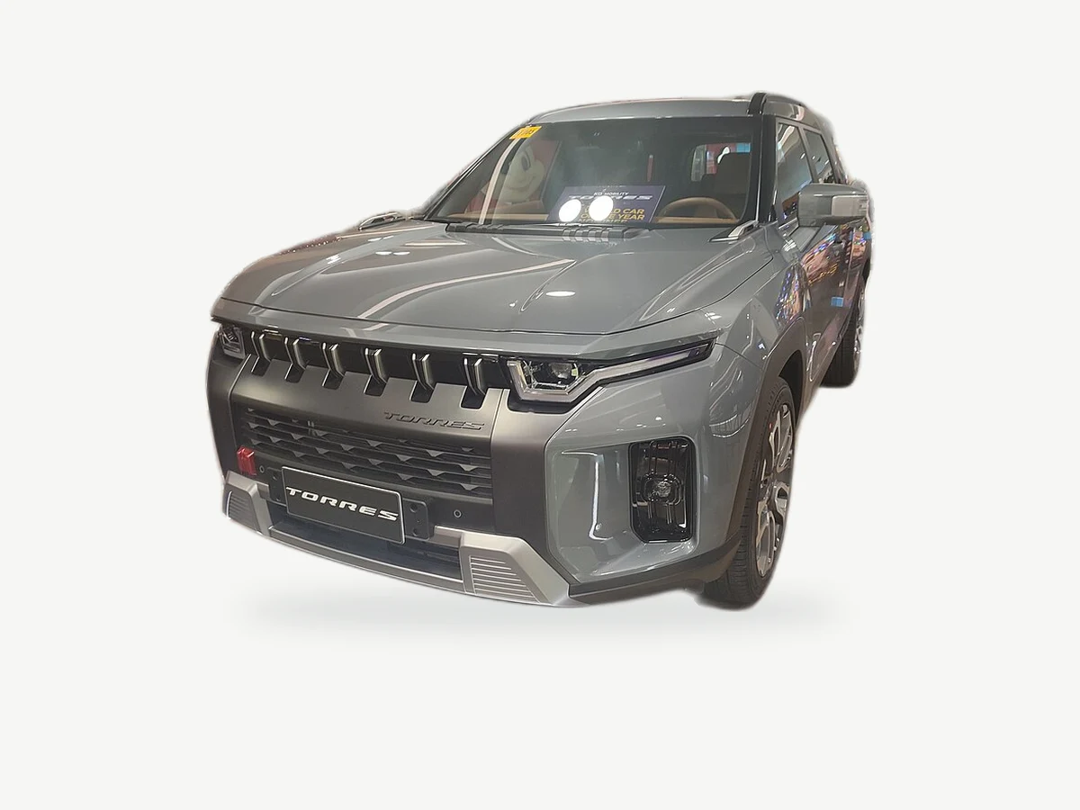 Representative KGM Torres model range vehicle; trim and year may vary