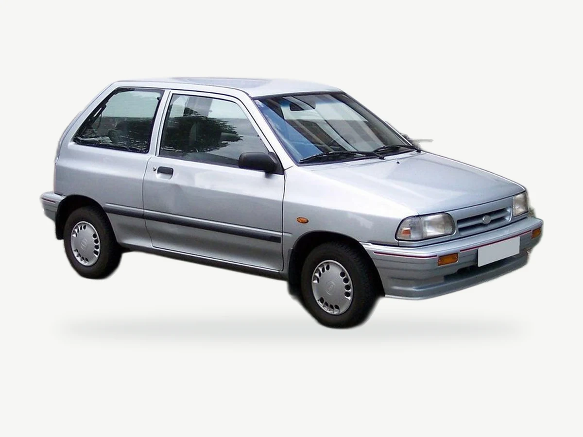 Representative Kia Pride model range vehicle; trim and year may vary