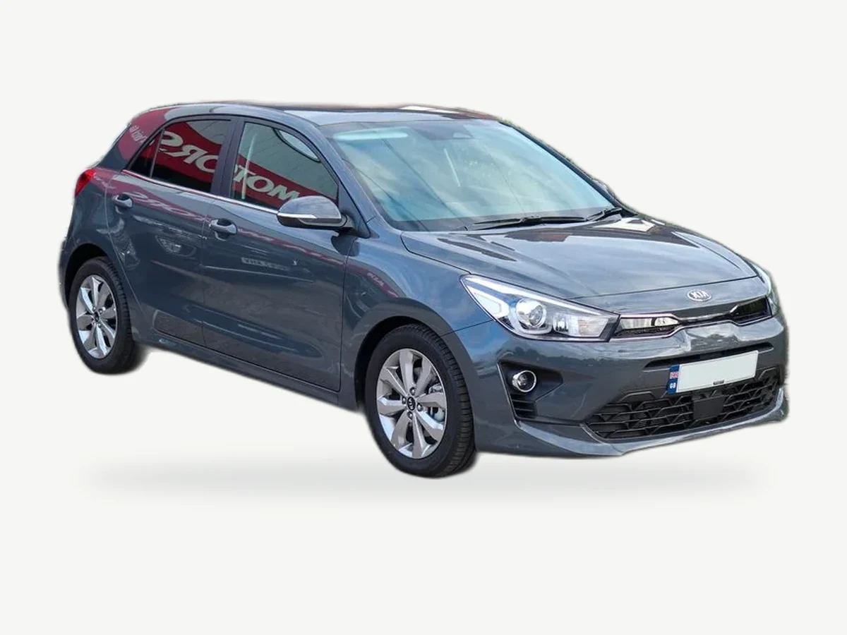 Representative Kia Rio model range vehicle; trim and year may vary