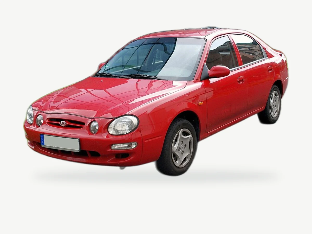 Representative Kia Shuma model range vehicle; trim and year may vary