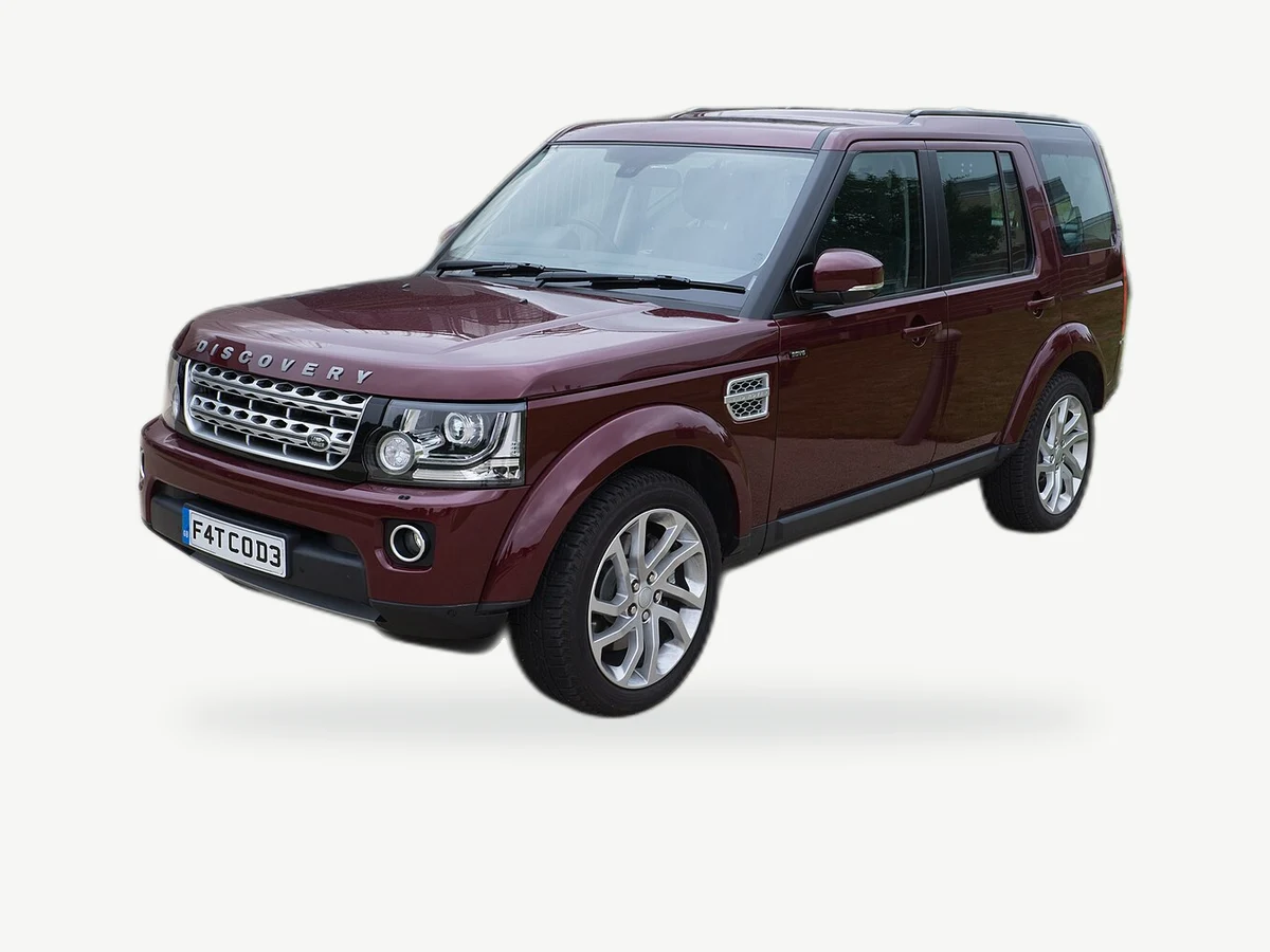 Representative Land Rover Discovery model range vehicle; trim and year may vary