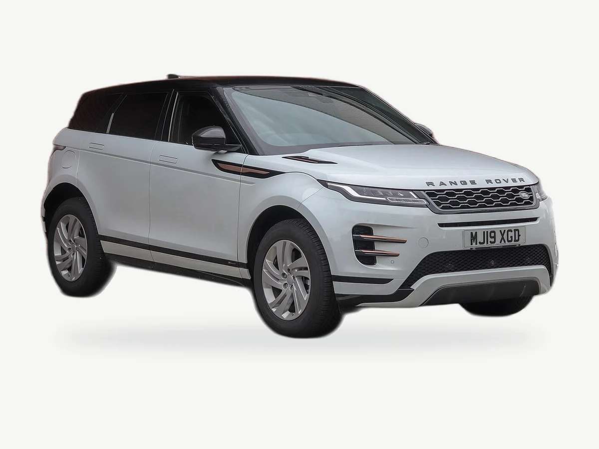 Representative Land Rover Range Rover Evoque model range vehicle; trim and year may vary