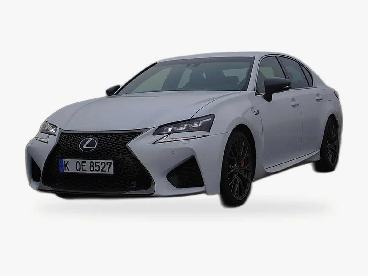 Representative Lexus GS F model range vehicle; trim and year may vary