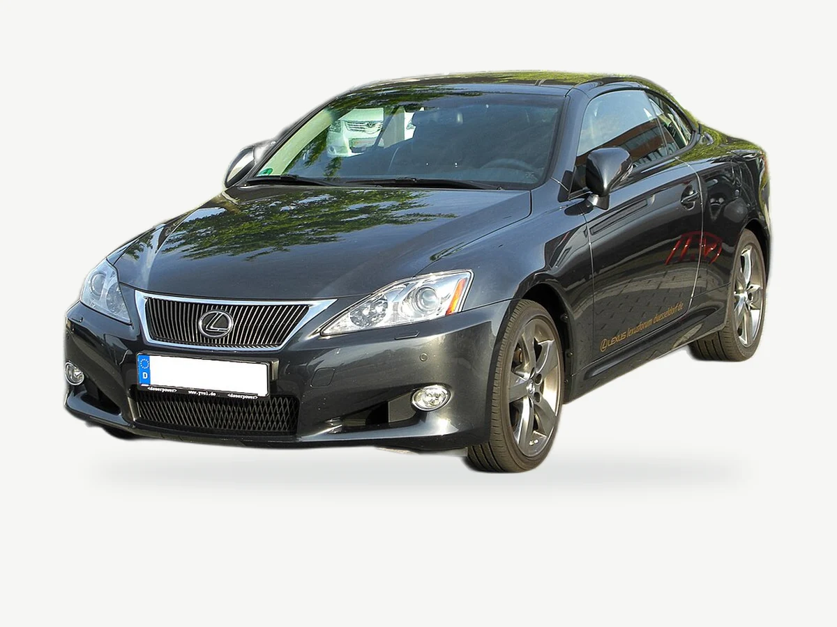 Representative Lexus IS250C model range vehicle; trim and year may vary