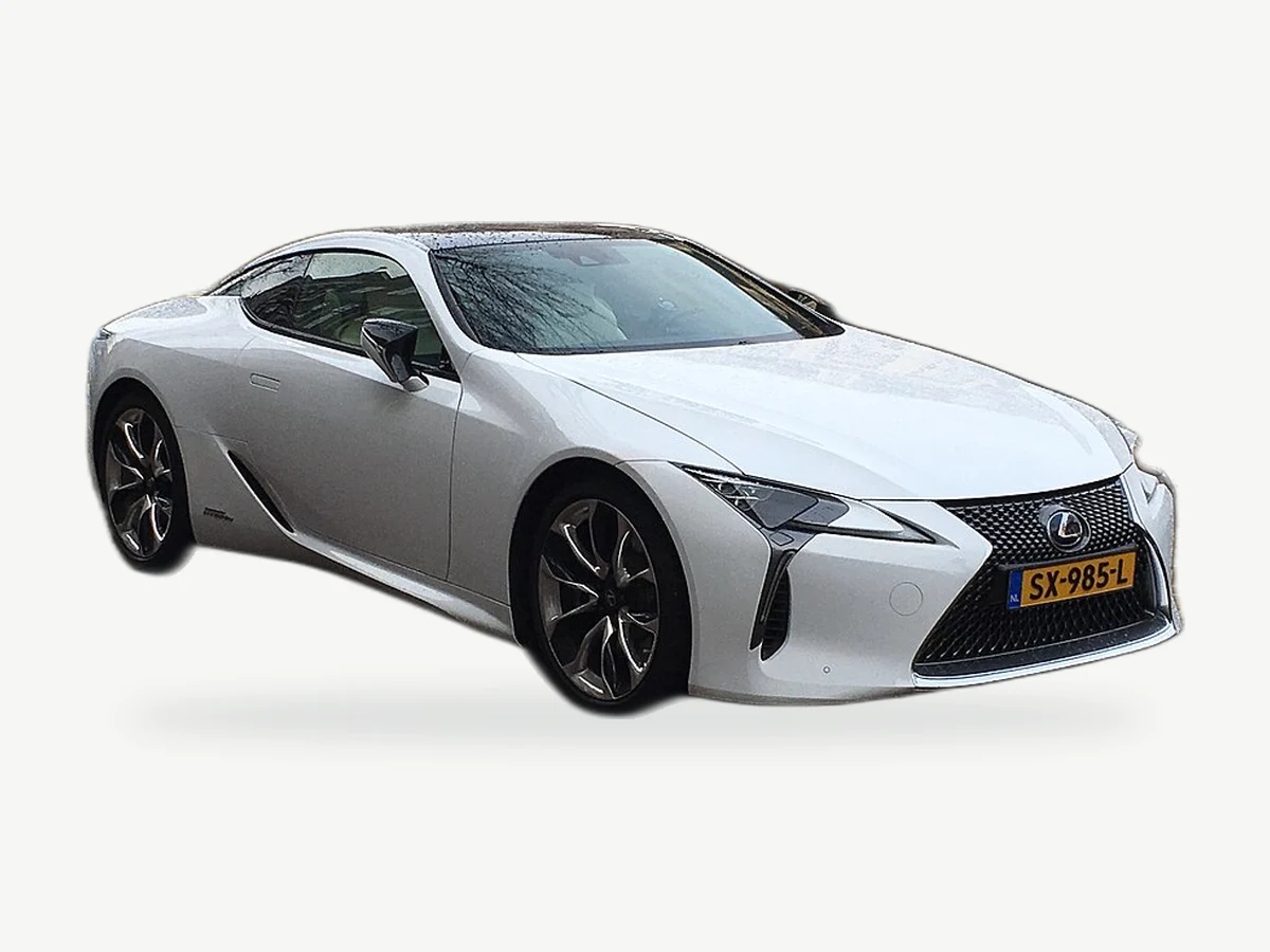 Representative Lexus LC500 model range vehicle; trim and year may vary
