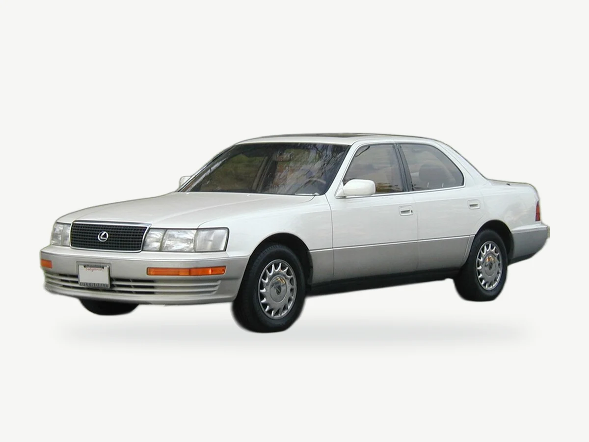 Representative Lexus LS400 model range vehicle; trim and year may vary