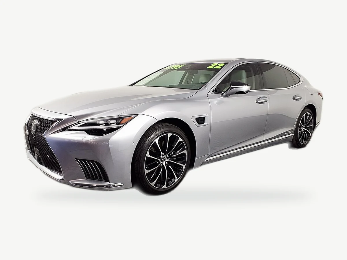 Representative Lexus LS500 model range vehicle; trim and year may vary