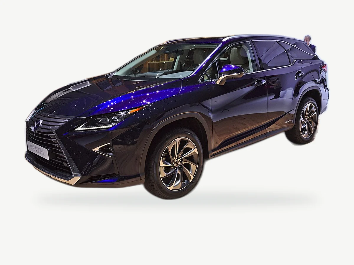 Representative Lexus RXL450h model range vehicle; trim and year may vary