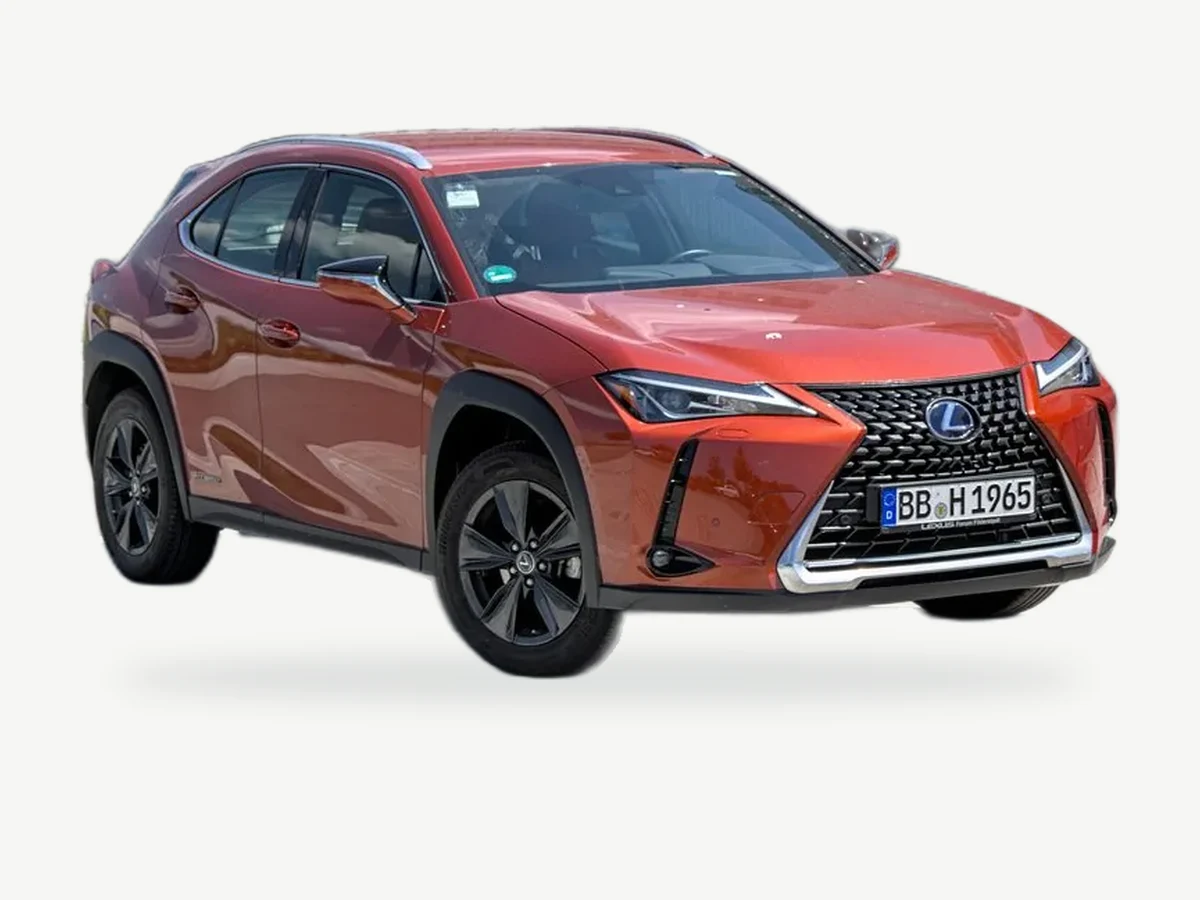 Representative Lexus UX250h model range vehicle; trim and year may vary