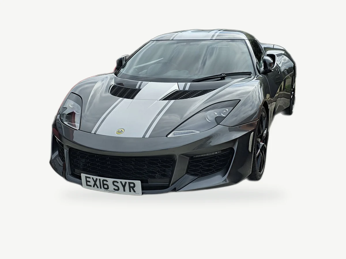 Representative Lotus Evora model range vehicle; trim and year may vary