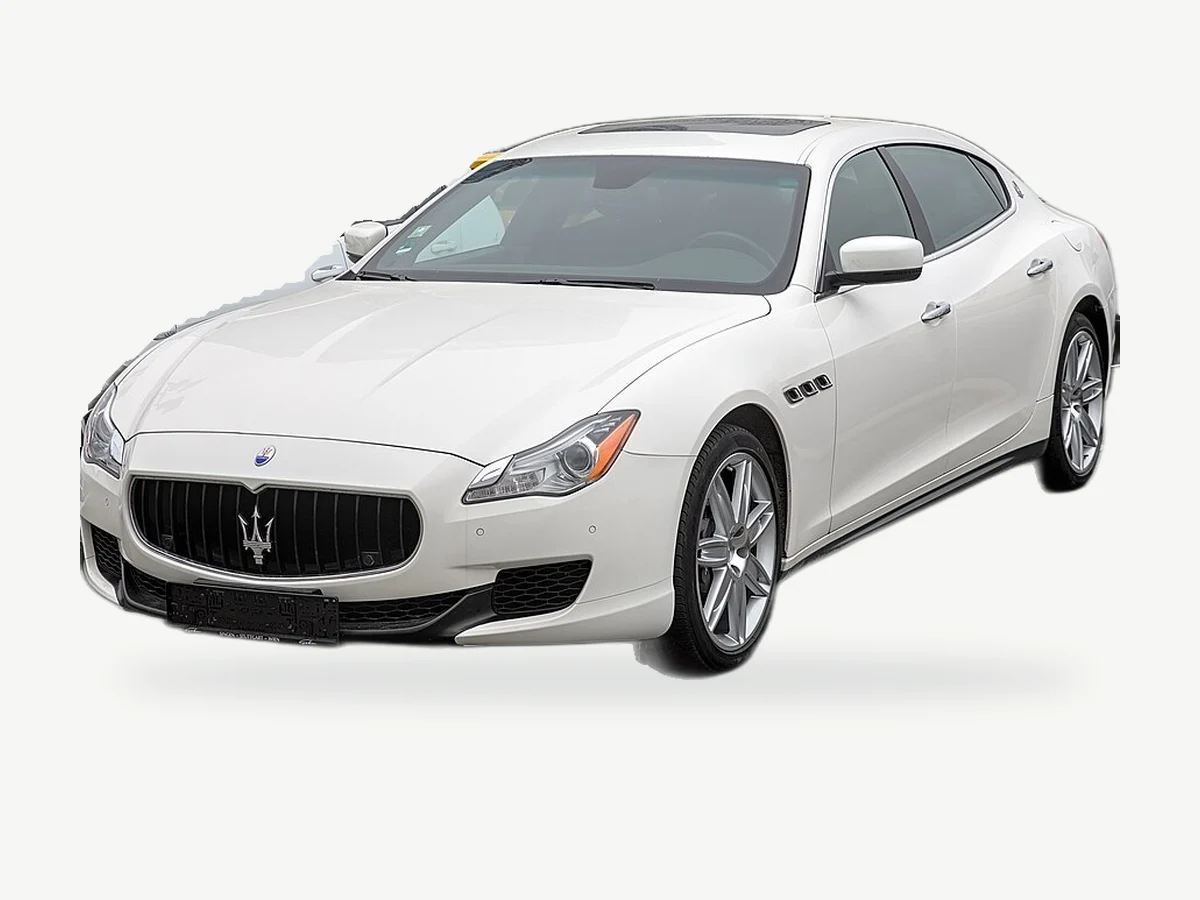 Representative Maserati Quattroporte model range vehicle; trim and year may vary