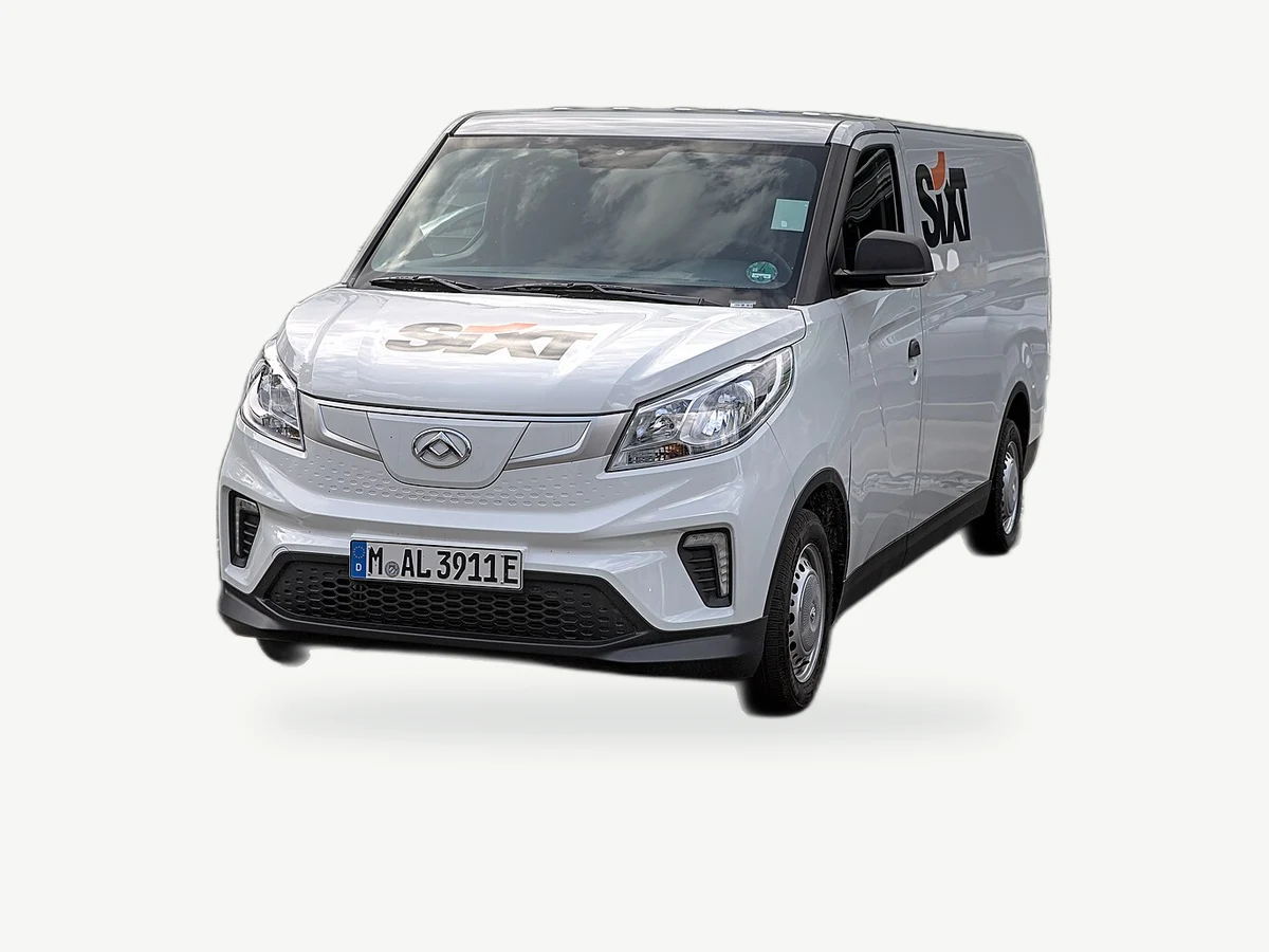 Representative Maxus eDeliver 3 model range vehicle; trim and year may vary