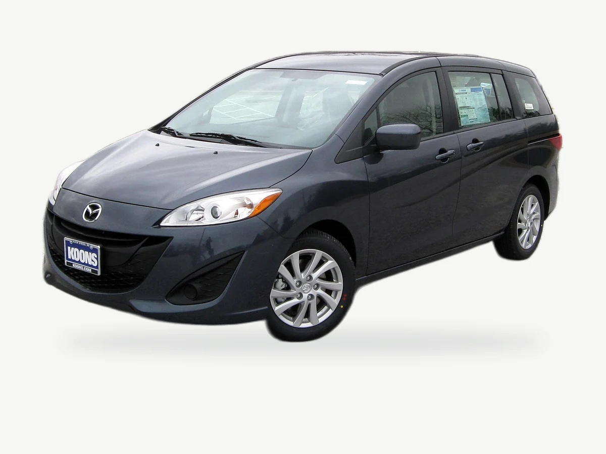Representative Mazda 5 model range vehicle; trim and year may vary